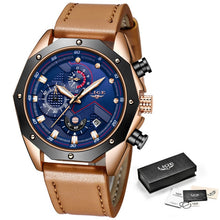 Load image into Gallery viewer, New LIGE Mens Watch