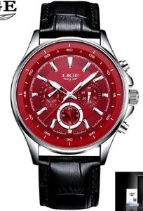 New LIGE Mens Watch