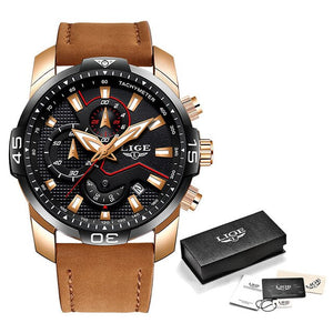 LIGE 2019 Fashion Men's Sport Watch