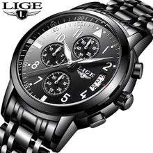 Load image into Gallery viewer, relogio masculino LIGE Mens Watch