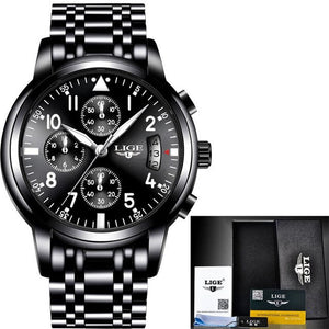 relogio masculino LIGE Mens Watch