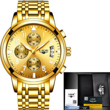 Load image into Gallery viewer, relogio masculino LIGE Mens Watch