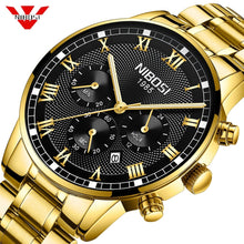 Load image into Gallery viewer, NIBOSI Top Luxury Brand Men Sports Watch