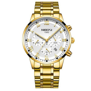 NIBOSI Top Luxury Brand Men Sports Watch