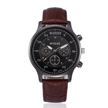 Load image into Gallery viewer, MIGEER Men Retro Design Leather Band