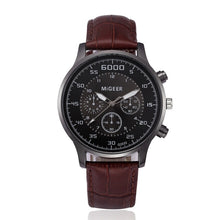 Load image into Gallery viewer, MIGEER Men Retro Design Leather Band