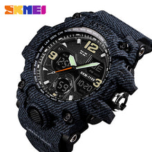 Load image into Gallery viewer, SKMEI Luxury Denim Style Sports Watch
