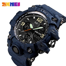 Load image into Gallery viewer, SKMEI Luxury Denim Style Sports Watch