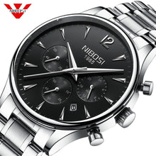 Load image into Gallery viewer, NIBOSI Mens Watches Top Brand Luxury