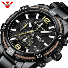 Load image into Gallery viewer, NIBOSI Watch Men Fashion Sport