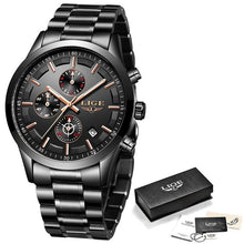 Load image into Gallery viewer, LIGE Watch Men Top Brand Luxury