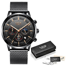 Load image into Gallery viewer, LIGE Watch Men Top Brand Luxury