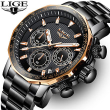 Load image into Gallery viewer, LIGE Mens Watch