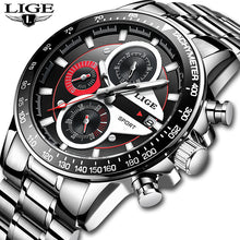Load image into Gallery viewer, LIGE Fashion Men Watch