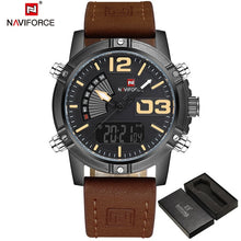 Load image into Gallery viewer, 2019 NAVIFORCE Men's Fashion Sport Watch
