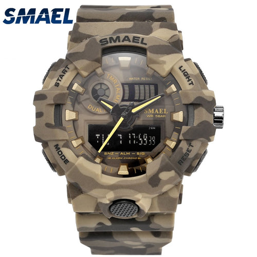 New Camouflage Military Watch