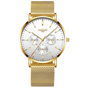 NIBOSI Ultra Thin Men's Watch