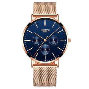 NIBOSI Ultra Thin Men's Watch